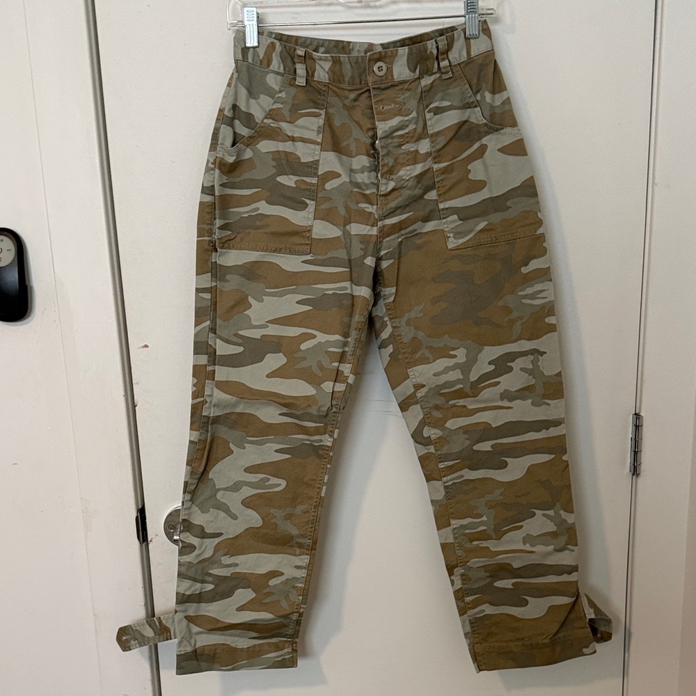 Rails Camo Cargo Pants in Olive and Khaki